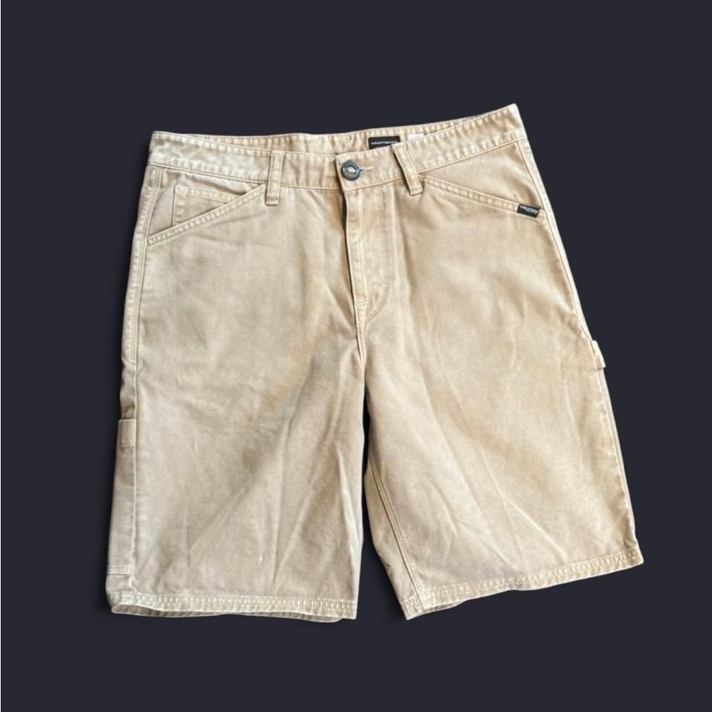 Volcom Beige Cargo Shorts